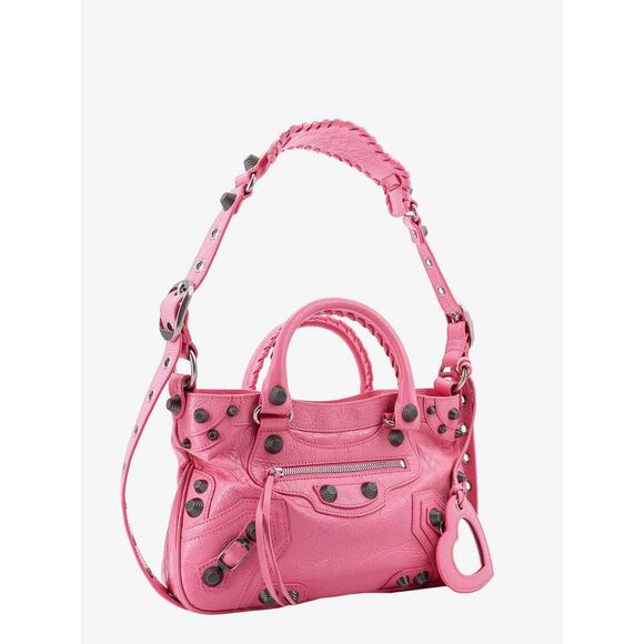 Balenciaga Women Balenciaga Pink Shoulder Bags - Picture 3 of 4